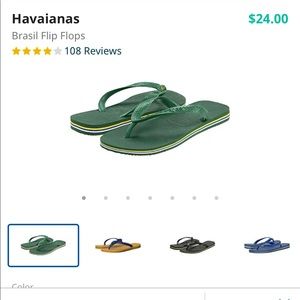Havaianas Brazil Amazonia flip flops